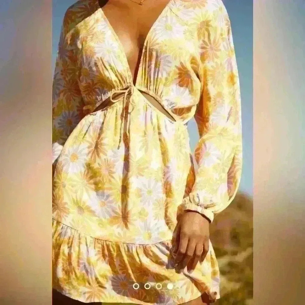NWT L*SPACE Feelin' Fine Mini Dress Oopsie Daisy